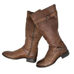 Unbranded‎ Riding Boots Brown Leather 10B